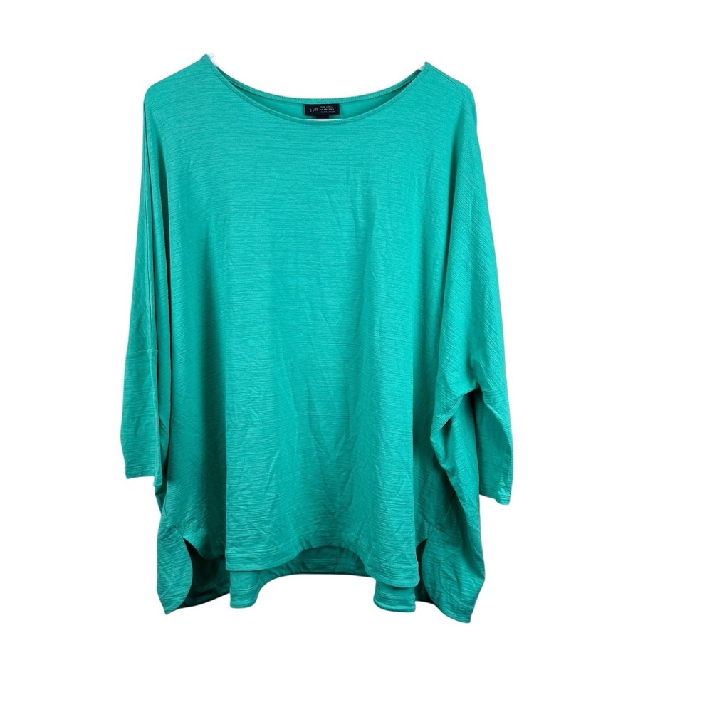 J Jill Wearever Collection Drapey Loose Tunic Top Size‎ M NWT Green Mint Julep